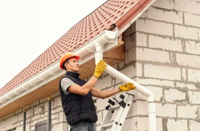 Pose et remplacement de gouttières à Revonnas